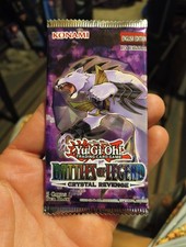 Konami Yu-Gi-Oh Battle Of Legends Crystal Revenge 5 Card Pack-Factory Sealed 🤐