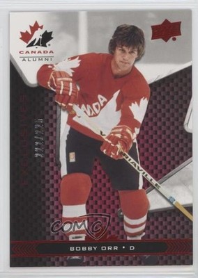 2018 Upper Deck Team Canada Juniors Exclusives 222/225 Bobby Orr #83 HOF i8h