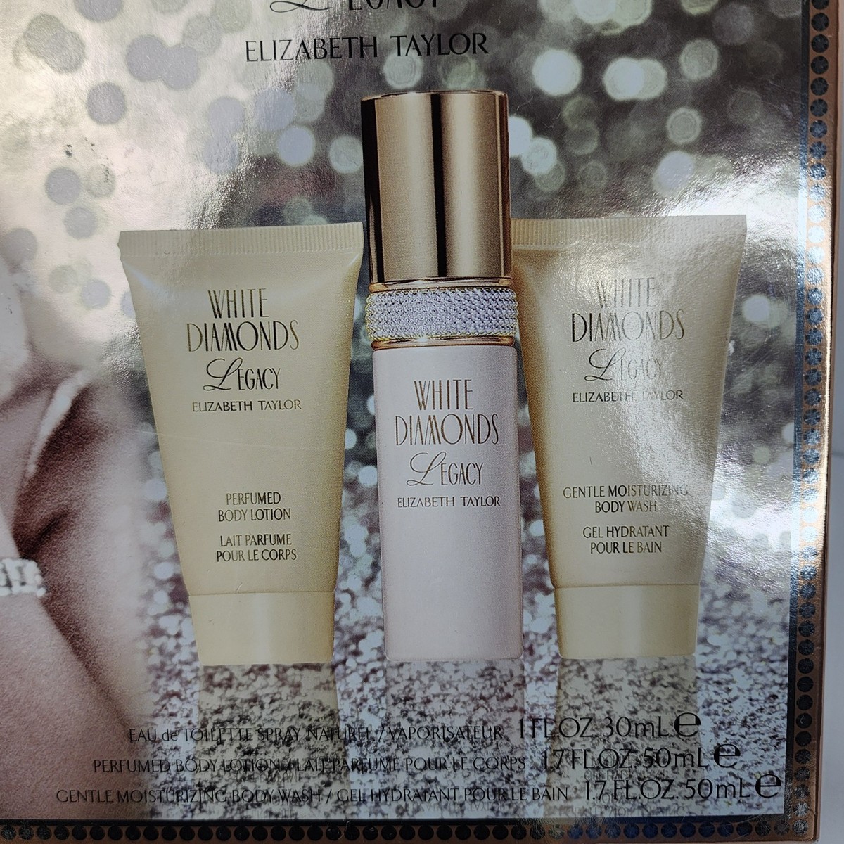Elizabeth Taylor White Diamonds Legacy Fragrance Piece Gift Set