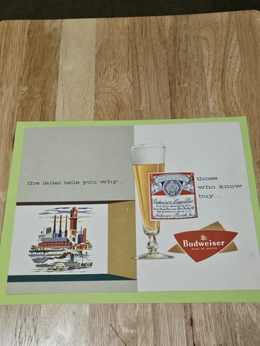 Vintage 1950's Promotional Brochure Anheuser-Busch Brewery Complex St. Louis