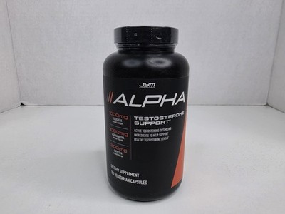 JYM Alpha Support Supplement 180 Vegetarian Capsules New Sealed