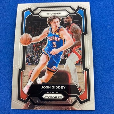 Josh Giddey 2023-24 Panini Prizm Card #50 Oklahoma City Thunder