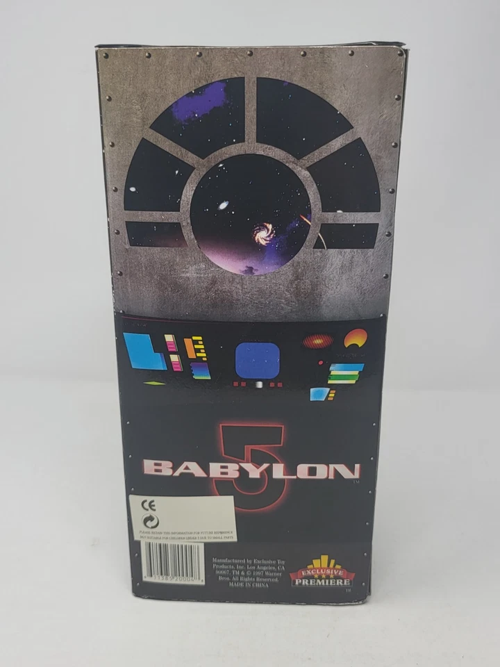 Figura de acción Babylon 5 Vir Cotto exclusivo estreno edición limitada 9" 1997 nueva en caja Foto 3 de 4