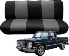 Custom-fit Bench Seat Covers Replace For Chevy 1973-1999 Ck Series Black Custom-fit Bench Seat Covers Replace For Chevy 1973-1999 Ck Series Black