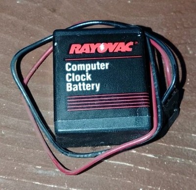 Apple Macintosh Performa LC 580 588 Computer PRAM Buffer RAYOVAC Clock Battery