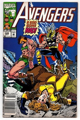 Avengers Vol 1 No 349 Jul 1992 (VFN-) (7.5) Marvel, Modern Age
