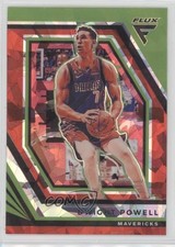 2022-23 Panini Flux Red Cracked Ice Prizm Dwight Powell #42 s5j