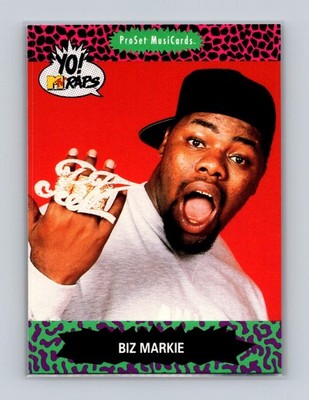 Biz Markie 1991 Pro Set Yo! MTV Raps #9 011059
