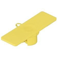 Black Box W126132432 776557 CABLE ID TAG 5/8X2L SMART  PAK YELLOW TAGS, 5/8I ~E~