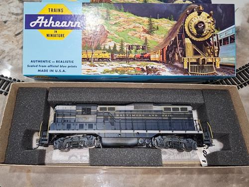 HO Athearn Baltimore y Ohio B&O GP7 Diesel Sucio Personalizado Climatizado por TLG 5606 | Zustand: Used