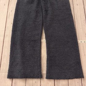 Victoria&rsquo;s Secret Gray Plush Fleece Lounge Pants Women&rsquo;s S Cozy Flare Inseam 30&rdquo;