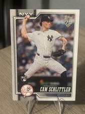 Cam Schlittler 2026 Topps Series 1 Rookie Card New York Yankees RC