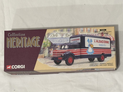 Corgi 73001 Berliet GLR8 Van L Alsacienne Biscuits 1:50 diecast vgc boxed