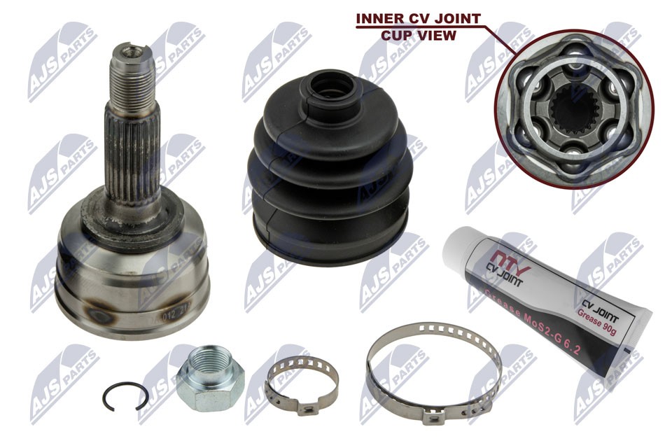 JOINT KIT DRIVE SHAFT NPZ-DA-012 FOR DAIHATSU EJ-DE/VE 1.0L 3cyl SIRION 1.3L - Image 12