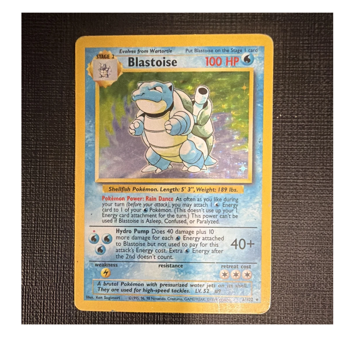 Blastoise Holo Pokmon TCG Individual Collectible Card Game Cards for sale | eBay Blastoise Holo Pokmon TCG Individual Collectible Card Game Cards for sale | eBay