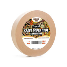 Kraft Paper Tape K49 - Self Adhesive Brown Frame Backing Tape Packing Tape with
