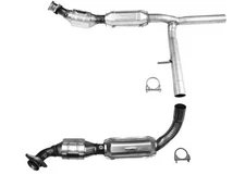 2 California CARB Catalytic Converter for Ford F150 2004 Rear Wheel Drive 4.6L