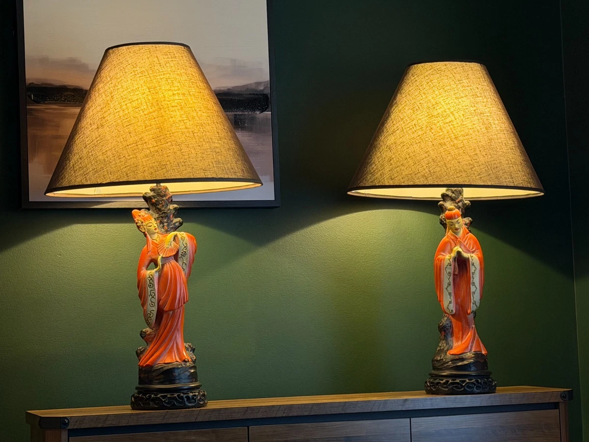 1950 s table lamps products for sale | eBay