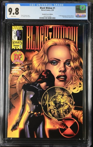 Black Widow 1 Cgc 9.8 Dynamic Forces Variant 1999 1st Full Yelena Belova