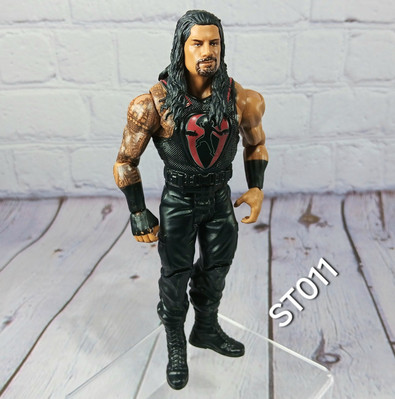 2017 Mattel WWE Roman Reigns (Red Logo) Wrestling Action Figure Basic Series