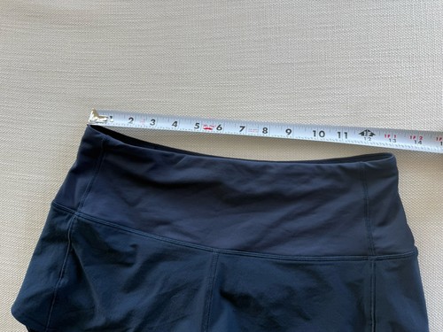 Lululemon Women’s Speed Up High-Rise Lined Shorts True Navy 2.5” Size 4 - Picture 4 of 9