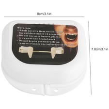 Retractable Teeth Fangs False Tooth For Halloween Costume Cosplay Party