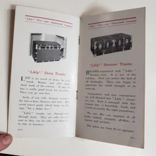 1913 antique LIKLY LUGGAGE CATALOG wardrobes runabouts steamer trunks more! 16pg