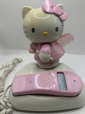 Vintage Hello Kitty Phone Fairy Corded Telephone Landline Pink Sanrio Caller ID