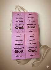 4 Bible Verse Mini Scripture Inspirational Christian Gifts Encouragement Cards.