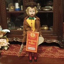 Bambola Gianduia Lenci Da Collezione 