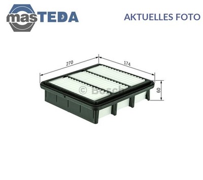 F 026 400 091 MOTOR LUFTFILTER MOTORFILTER BOSCH FÜR HYUNDAI SANTA FÉ II