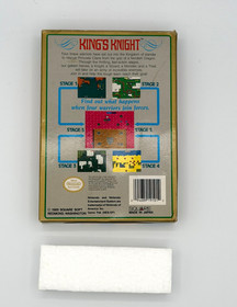 1989 King's Knight (NES, Nintendo) CIB Rare w/all inserts and MINT poster!