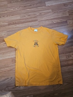 Teddy Fresh TEO Orange Unisex Short Sleeved Shirt Small Preowned