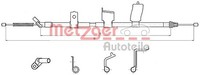 Hinten Links Metzger 17.0325 Seilzug, Feststellbremse FüR Nissan