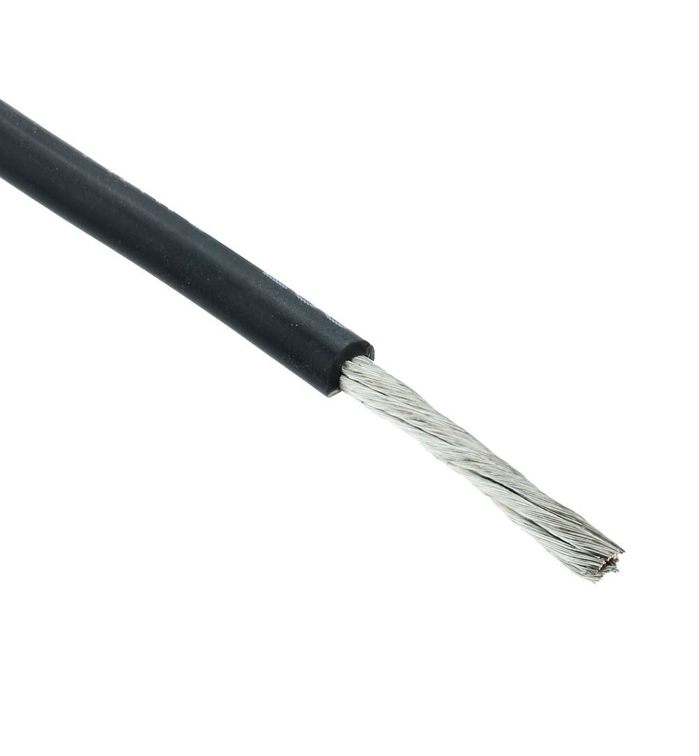 2m Black 16AWG Silicone 252/0.08mm Stranded Wire Cable