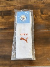 Manchester City Puma White Socks Size UK 6-8