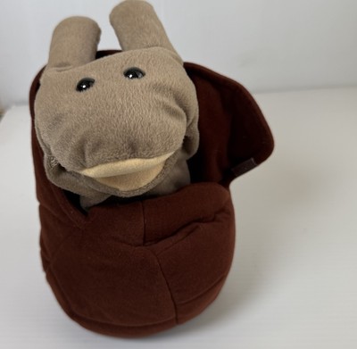 Folkmanis 12  Snail Puppet Plush Stuffed Animal VTG Hand Puppet Dramatic Play