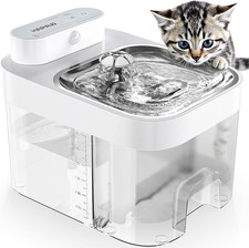 Cat Water Fountain, Wastewater Separation  No Filter Cotton, Pet Water Dispense