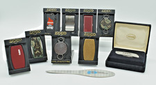 Zippo - AUCTION LOT OF 10, Key Rings, Money Clips, Pocket Knives, Letter Opener
