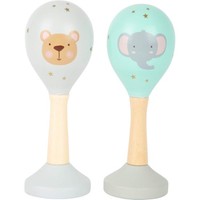 Small Foot Maracas Pastell 2Er Set