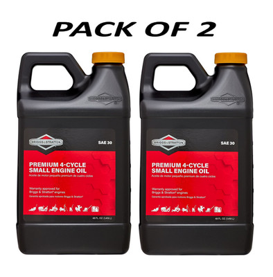 4-Cycle 48 Oz Oil SAE-30 for Small Engines pack of 2