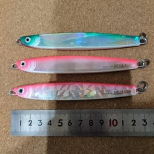 C-11892 SAURUS Hilla Jiglla 120g - Set of 3 Center Balanced Metal Jigs for