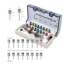 Dental Universal Implant Prosthetic Kit Torque Wrench Screw Drivers Remover+ Box