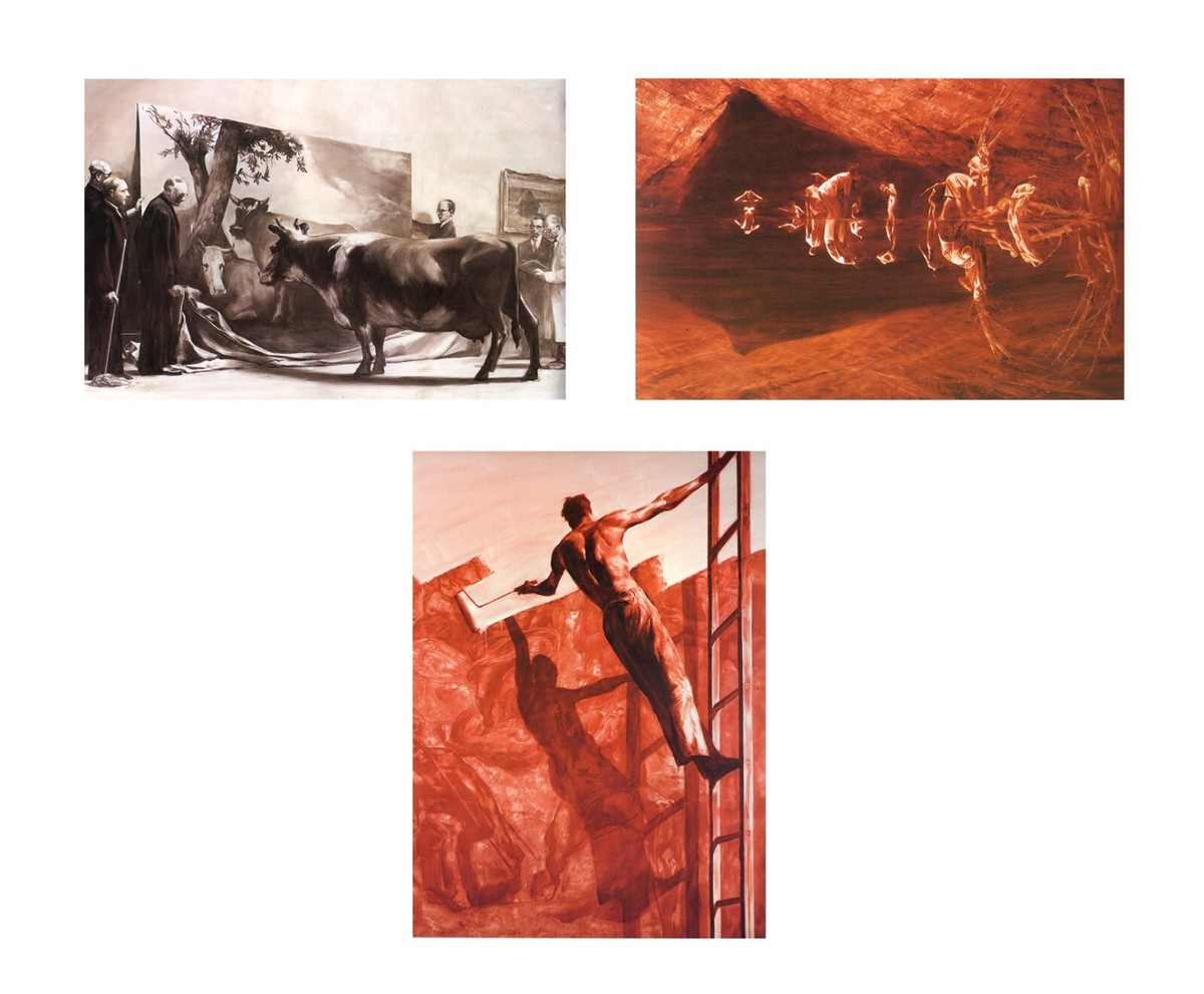 Mark Tansey The Innocent Eye Test 1981 Art Poster Wall Print | eBay