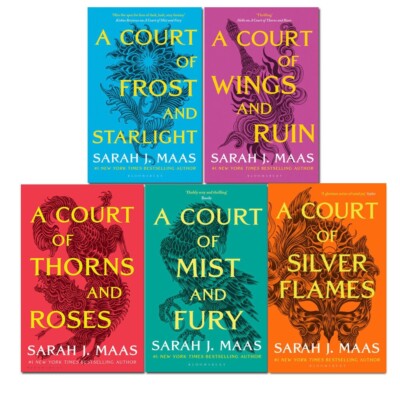 Sarah J. Maas 5 Books Collection Set A Court of Thorns and