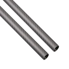 330mm 12mm x 14mm x 330mm Carbon Fiber Tubes Matte Surface 3K Roll Wrapped 10...