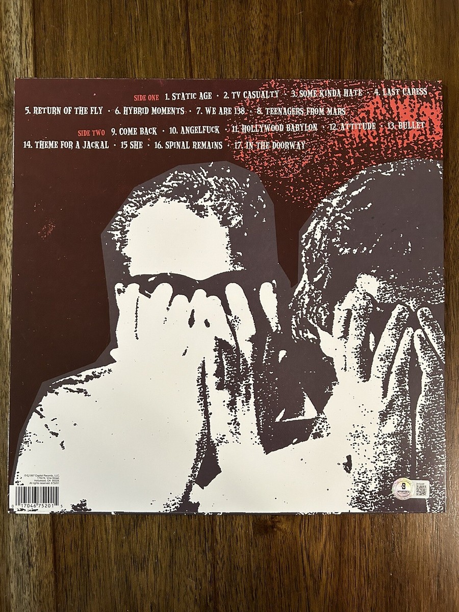 Jerry Only 'Misfits' Signed Vinyl Album 'Static Age' Beckett BSA
