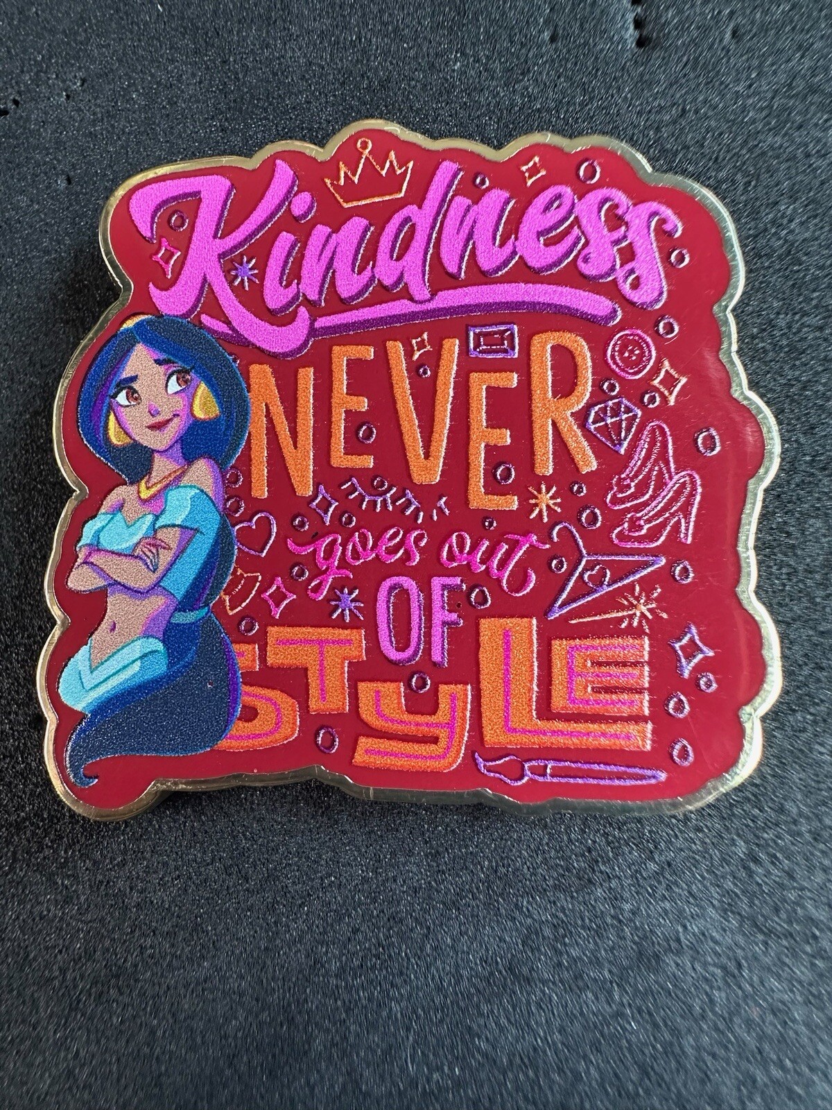Jasmine- “Kindness Never Goes Out Of Style” Disney Pin