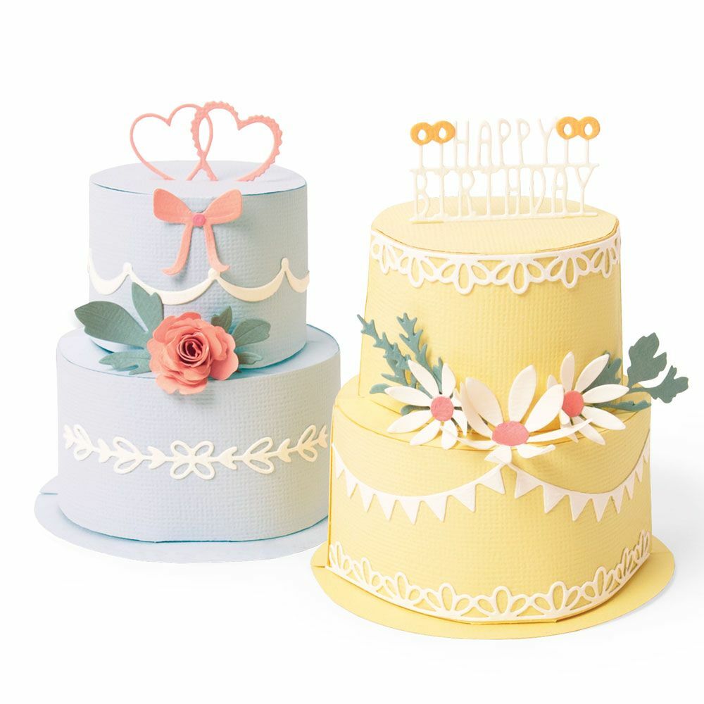 Sizzix Thinlits PLUS Dies - Cake Pop-Up - Card Insert