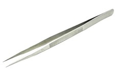 Fine Tip Stainless Steel Tweezers for Watch  Jewelry Repair  Precision Tool 6.5"